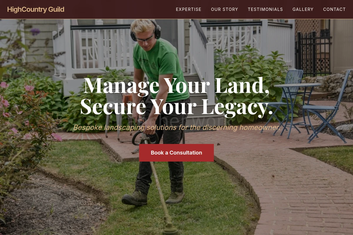 Saddle Landscaping